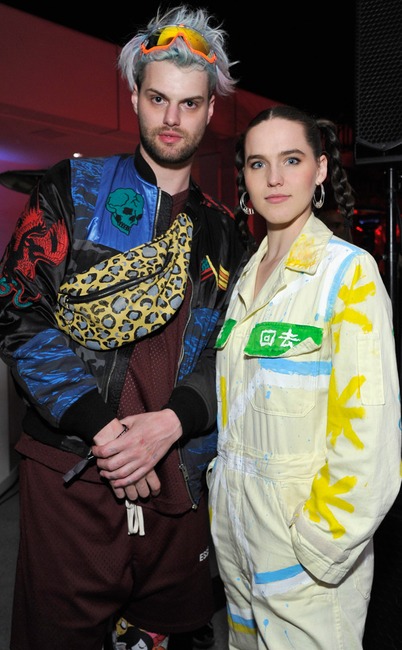 Tucker Halpern, Sophie Hawley-Weld, Spotify Best New Artist 2019 Party, Grammys